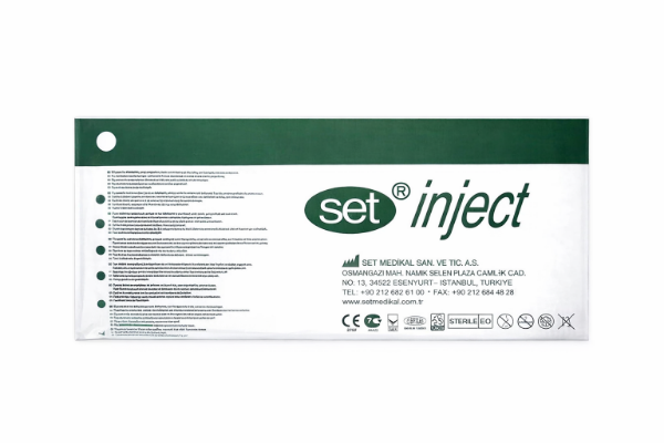 Tıbset Enjektör 5 cc 3 Parça Siyah - 250 Adet